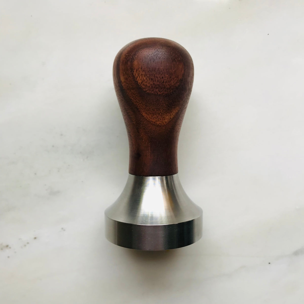 Coffee Tamper, 51mm Walnut Wood Tamper, Stainless Steel Tamper, Handmade  Coffee Tamper 